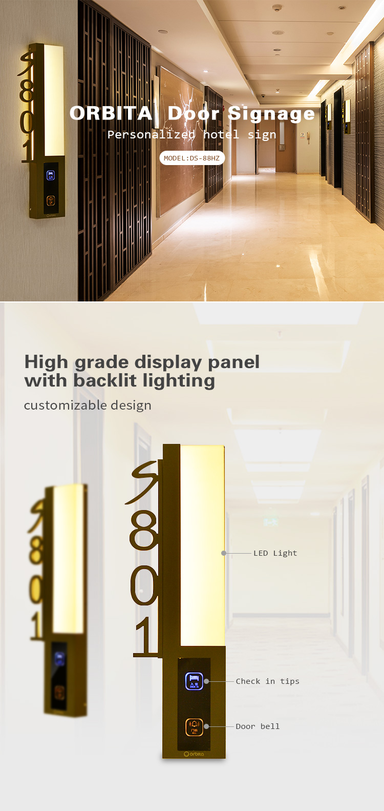 orbita door plate
